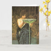 Carte de voeux Circe Invidiosa (Fleur jaune)
