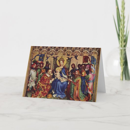 Carte de voeux (Citation) : Pèlerinage intérieur (Devant)