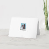 Carte de vœux citrouille chat noir (Dos)