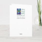 Carte de voeux citrouille Pair (Dos)