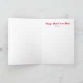 Carte de voeux Clara Barton de la Journée de la Cr (Intérieur)