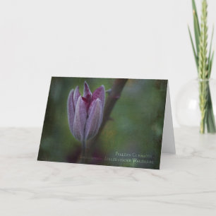 Carte de voeux Clematis italienne