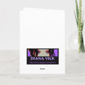 Carte de voeux Cleopatra (Dos)