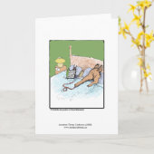 Carte de voeux Codépendant (Fleur jaune)