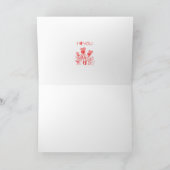 Carte de voeux Coeur (Intérieur)