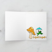 Carte de voeux Coin de grenouille (Intérieur)