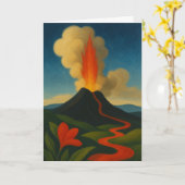Carte de vœux Collectable Glow Forth (Fleur jaune)