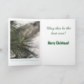 Carte de voeux colorée (Intérieur)