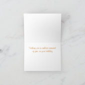 Carte de voeux colorée d'anniversaire (Intérieur)