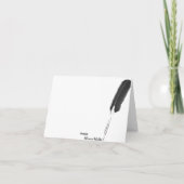 Carte de voeux colorée d'anniversaire (Dos)