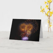 Carte de voeux colorée d'anniversaire (Fleur jaune)