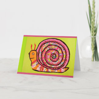 Carte de voeux Colorée et amusante