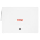 Carte de voeux Colorful Succulents (Dos Horizontal)