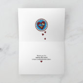 Carte de vœux Compassion Pass It On (Intérieur)