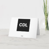 Carte de voeux Conception de contenu (Dos)