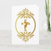 Carte de voeux Condolences pliées (Devant)