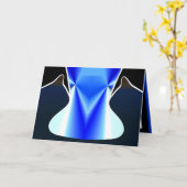 Carte de voeux Conspiration Chats (Fleur jaune)