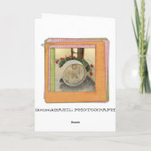 Carte de voeux cool en barrique de vin ! (Dos)