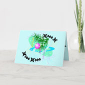 Carte de voeux cool Yule (Devant)