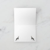 Carte de voeux Cornish Rex (Intérieur)