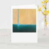 Carte de voeux - Corralling the Rain (Fleur jaune)