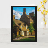 Carte de voeux Cotswolds (Fleur jaune)