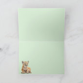 Carte de voeux Cougar Cub (Intérieur)