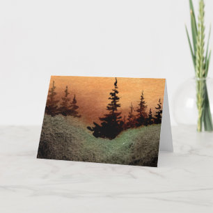 Carte de voeux Country Road "Gap #1"