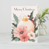 Carte de voeux Coupe et Fête (Debout devant)