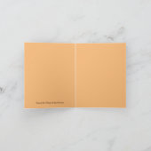 Carte de voeux Coupes de café Aquarelle originale (Intérieur)