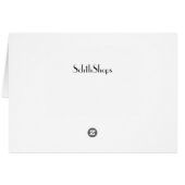 Carte de voeux "COURAGE" Pommes (Dos Horizontal)