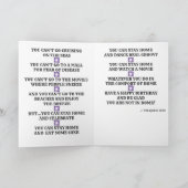 Carte de voeux Covid-19 Time Capsule (Intérieur)