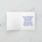 Carte de voeux cravate Et Chemise Fête des pères (Intérieur)
