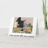 Carte de voeux Creative Cats (Dos)