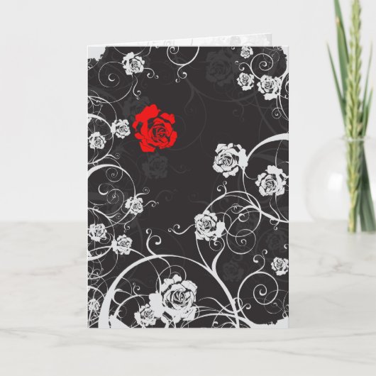 Carte de vœux Crépuscule (Devant)