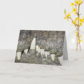 Carte de voeux Crocodile Teeth (Fleur jaune)