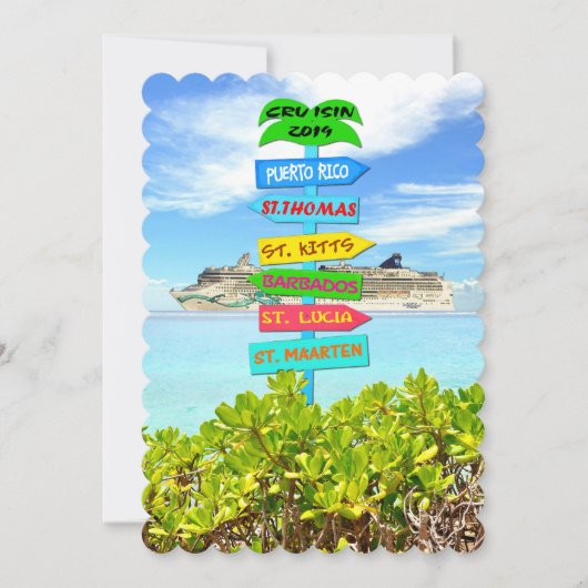 Carte de voeux - Croisière 2019 (Devant)