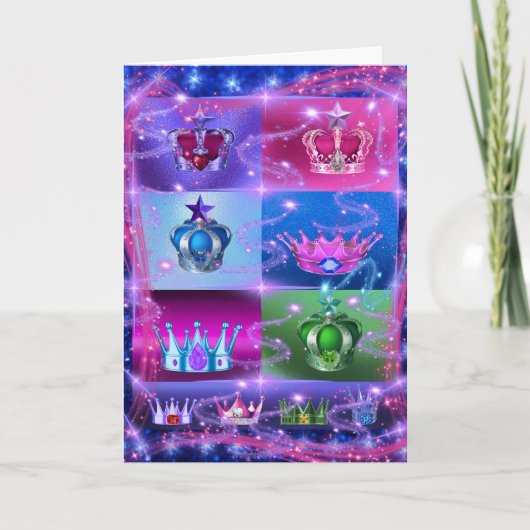Carte de voeux Crowning Rewards (Devant)