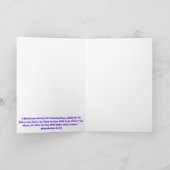Carte de voeux Crowning Rewards (Intérieur)