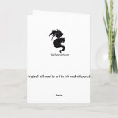 Carte de voeux Cupcake (Dos)