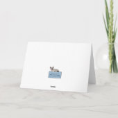 Carte de voeux Cupid Kitten (Dos)