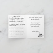 Carte de voeux Customisée par le Fleur sauvage de  (Intérieur)