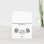 Carte de voeux customisée par TVAR (Dos)