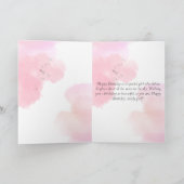 Carte de voeux Customisée Pink Birthday Girl (Intérieur)