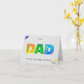 Carte de voeux DAD Bold Boho anniversaire (Fleur jaune)
