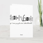 carte de voeux d'adoption (Dos)