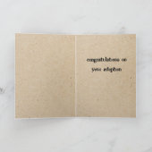 carte de voeux d'adoption (Intérieur)