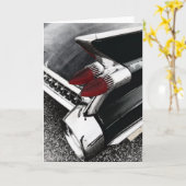 Carte de voeux d'aileron de Cadillac (Fleur jaune)