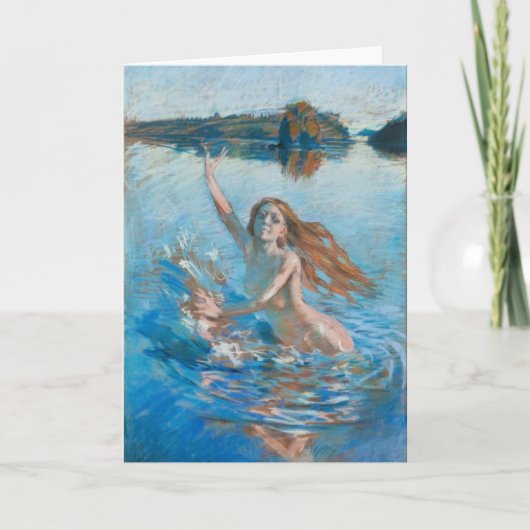 Carte de voeux d'Aino de Gallen-Kallela (Devant)