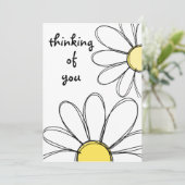 Carte de voeux Daisy (Debout devant)